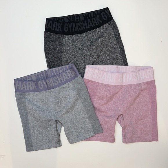 Gymshark Pants - Gymshark Bundle of 3 Flex Shorts 5”, size Small